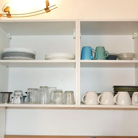 Mit Dachterrasse Kamin Nahe Dem Strelasund דירה *